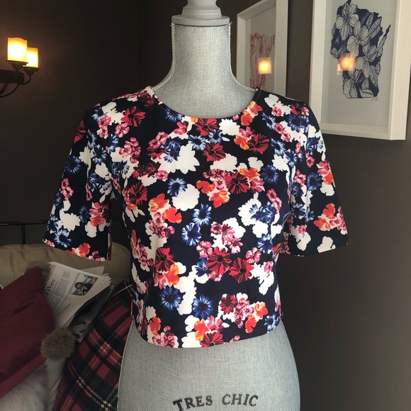 Express floral crop top - Picture 4 of 8
